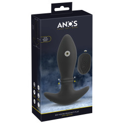 ANOS Plug vibrant Moving Rings Anos 14 x 4.8 cm Noir